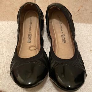 croft & barrow Black Patent Ballet Flats